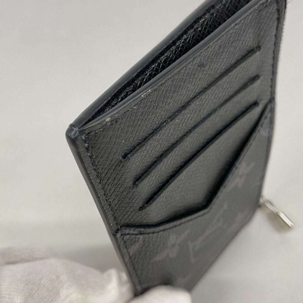 Louis Vuitton Coin Case Monogram Eclipse Taigaram… - image 5